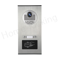 Home-Locking buiten bedieningspaneel voor appartementen drukknoppen boven elkaar inbouw voor deur videofoon 4 draads met ID.DT-1109